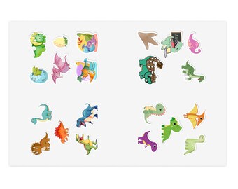 Dinosaur Upgrade - Jurassic Fun: Dinosaur Sticker Sheets for Kids, Dino Decor