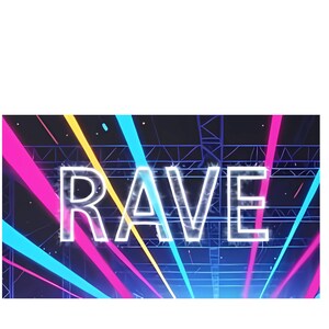 RAVE On - Neon Writing Pad for Bright Ideas - Colorful Planner and Rave Diary image 8