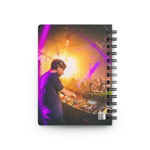 RAVE On - Neon Writing Pad for Bright Ideas - Colorful Planner and Rave Diary image 3