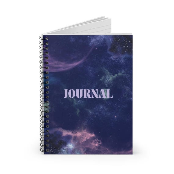 Cosmic Journal - Inspired Spiral Notebook for Dreamers, Creatives, and Students | Perfect Gift for Writers, Stationery Lovers