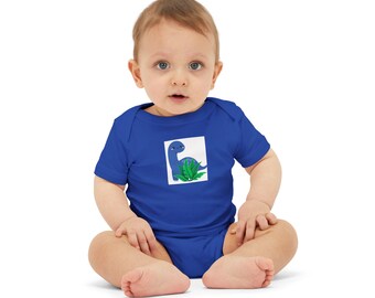 Whimsical Dinosaur Baby Romper for Your Little Explorer