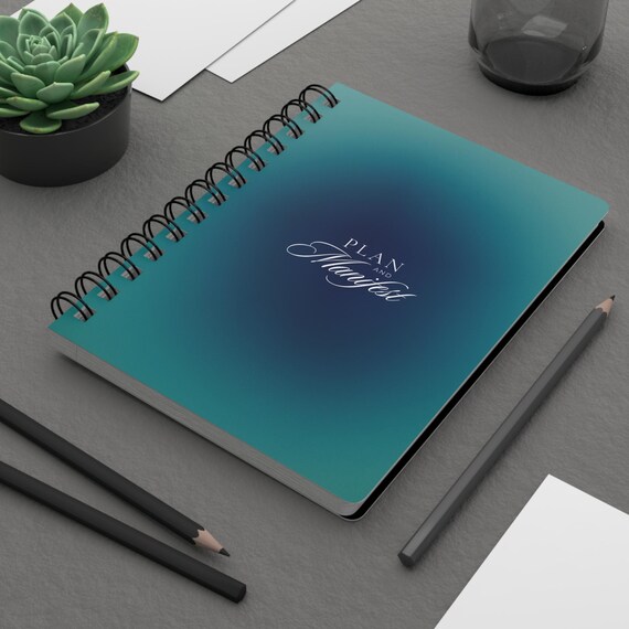 Empower Your Daily Rituals with a Chic Spiral Bound Journal - Ideal for Self-Improvement, Manifestation, and Goal Setting