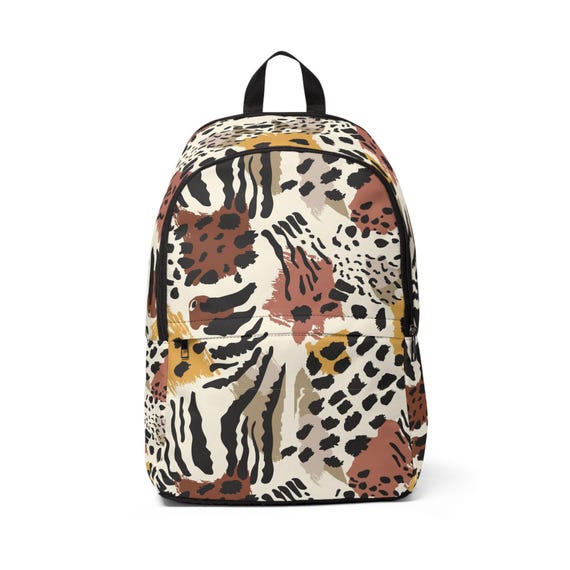 Stay on Point with this Trendy Unisex Fabric Backpack - Perfect for School, Travel, and Everyday Adventures!