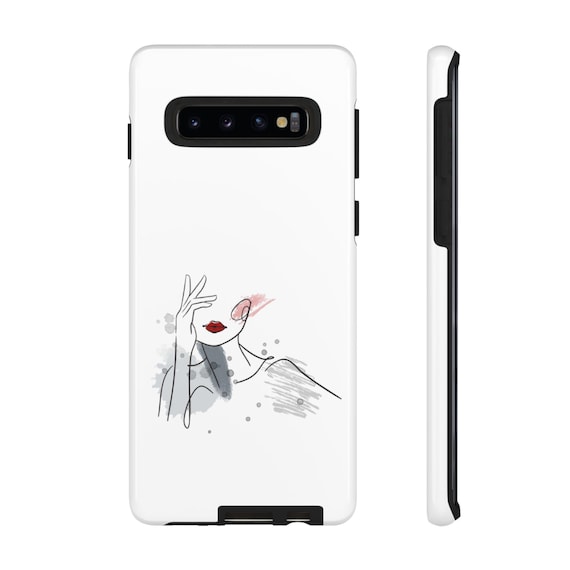 Chic Phone Cover: Customized Mobile Case for Fashionista, Trendy Gift, Elegant Tech Accessory