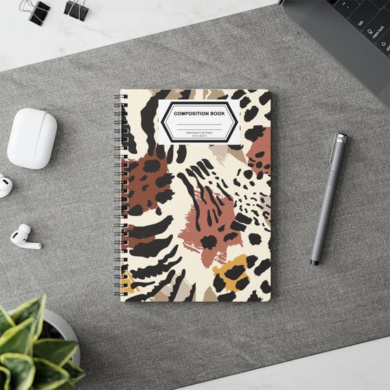 Fashionable Leopard Print Notebook - Ideal for Stylish Note-Taking and Gift Giving