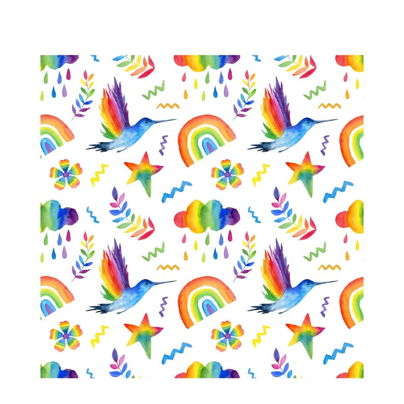 Artistic Apparel - Sudadera unisex con capucha arcoíris acogedora: ropa de estar colorida para todos los días imagen 6