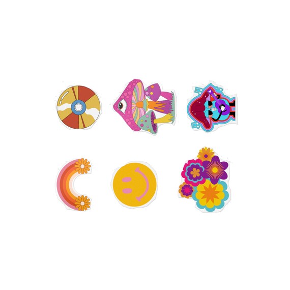 Artsy Sticker Collection - Brighten Up Your Space with Unique Designs!