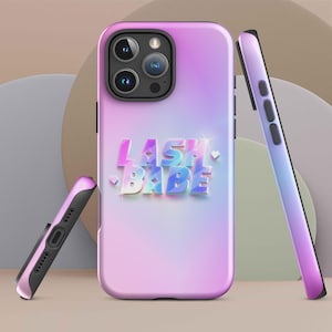 LASH BABE Błyszczące, wytrzymałe etui na iPhone’a®