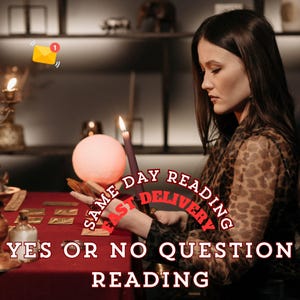 Fast Yes or No Tarot Reading, THREE Question Yes Or No Reading,Fast Psychic Reading,Tarot Reading, Clairvoyant Reading,Instant Response