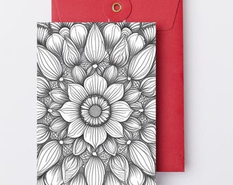 Printable Summer Mandala Coloring Pages PDF – 10 Mandalas for Adults – Instant Download