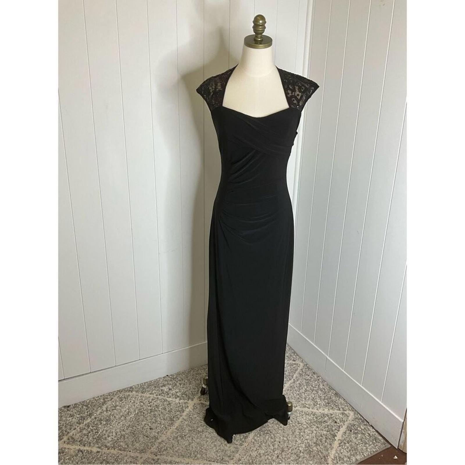 princess polly baby blue dress Ralph Lauren Black Wool Dress sz 8 l Michael's Luxury Consignment –  Michael's Consignment NYC main image 0