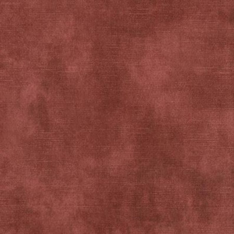 Dark Rose Velvet Pillow Cover Boho Dusky Red Cushion 18x18 Housewarming Gift for Her Maroon Textured Bedroom Accent Pillow Mauve Velvet image 9