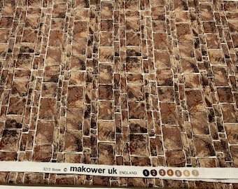 Stone Fabric - Quilting Fabric - by Makower UK England