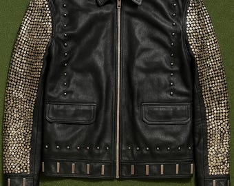 Men's Chris Jericho Light Up WWE Jacket | LED Leather Cosplay Costume | Wrestling Fan Gift | Flasher Style Limited Edition