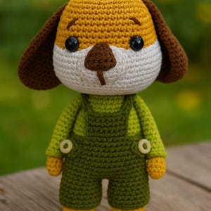 Dog Crochet Pattern PDF Download, Dog Amigurumi Pattern, Puppy Dog Crochet Pattern, Lying Dog Crochet Pattern, Snuggler Amigurumi Puppy PDF