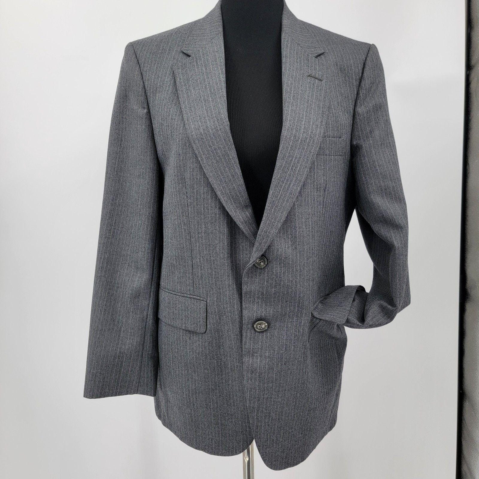 Veste De Sport En Tweed Marron Johnny Carson – Taille 42 – Coupe Classique – Occasion Très Bon état