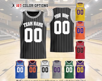 Custom Basketball Jersey, Personalized Team Uniform, Any Logo & Any Color, Custom Basketball Shirt, Youth Adult Jerseys, Team Sports Gift