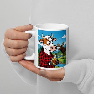 CanCow! Eine hübsche kanadische Kuh mit dem Geschmack von Ahornsirup