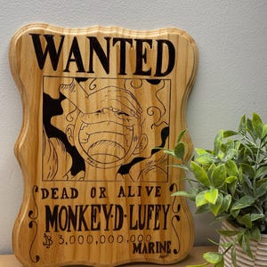 Monkey D. Luffy Woodburning
