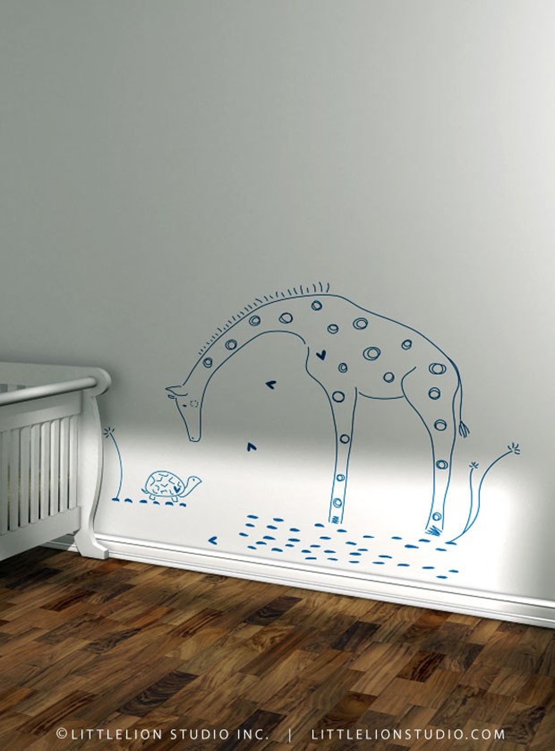 You Are My Sunshine Wall Decal Modern Nursery Mural Blue Etsy