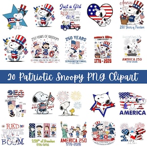 Snoopy Usa Flag - Etsy