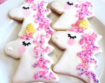 Magical Unicorn cookies