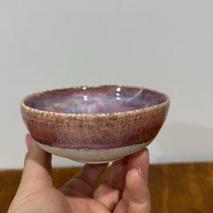 Handmade stoneware bowl