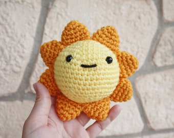 Sun, Crochet Sun, Star Planet, Sunshine Toy, Pretend Play, Sun Rattle Option, Planets, Solar System, Astrology