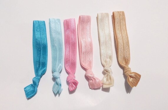 Knotted Hair Ties Elastic Hair Ties Knotted Hair Ties Etsy