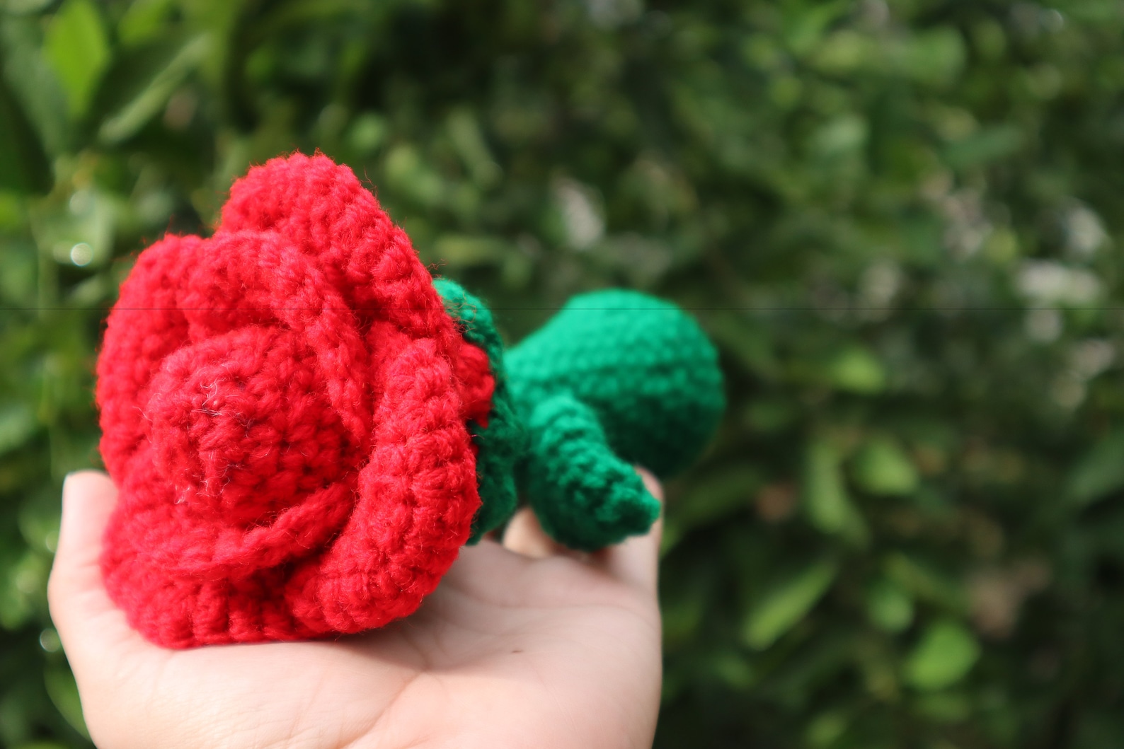 Rose Rattle Crochet Rose Rattle, Flower Rattle, Rose Amigurumi, Baby Rattles ...