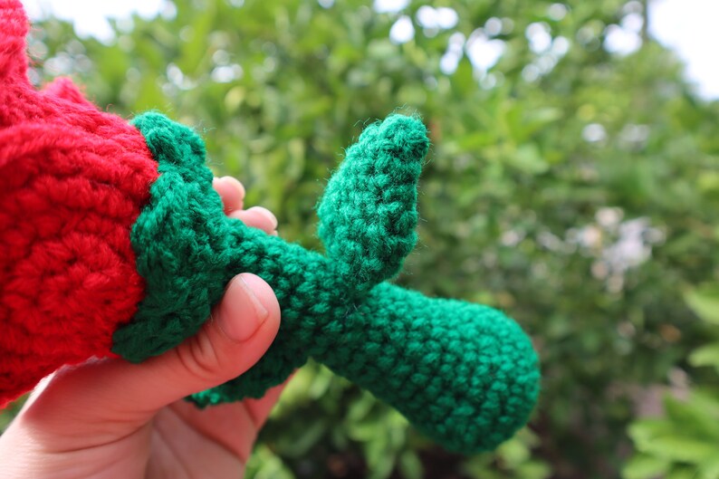 Rose Rattle Crochet Rose Rattle, Flower Rattle, Rose Amigurumi, Baby Rattles ...