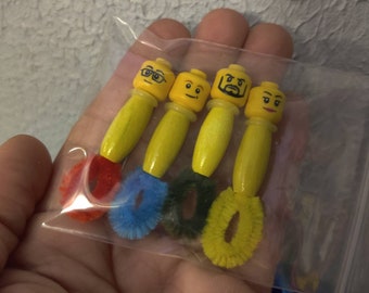 4 Belly button lint brushes,  funny gifts, gag gift,  for the person who has everything,  adult humor,  dad gift,  nerd gift,  gamer gift