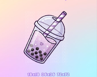 Channel points icon | Emote | Boba | Twitch Kick | Digital Download.