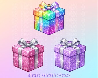 Channel points icon | Emotes | 3 presents | Twitch Kick | Digital Download