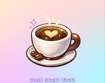Channel points Icon | Emote | Coffee cup | Twitch kick | Digital Download.