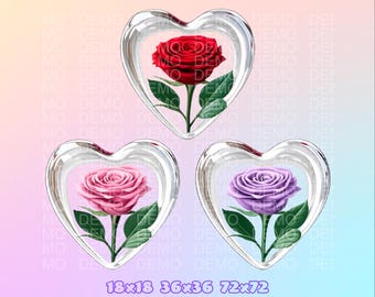 Channel points icon | Emotes | rose | Digital Download.