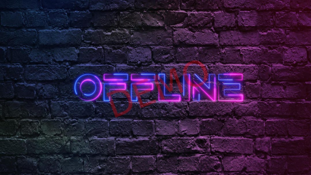 Animated Neon / Rainbow Twitch Overlays. Also Includes 20 Panels and ...