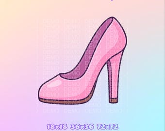 Channel points icon | Emote | Pink high heel | Twitch Kick | Digital Download.