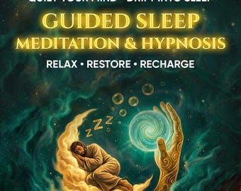 Guided Sleep Meditation & Hypnosis Audio – Guided Relaxation, Stress Relief, and Better Rest | Mind Mastery™