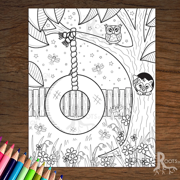 Tire Swing - Etsy