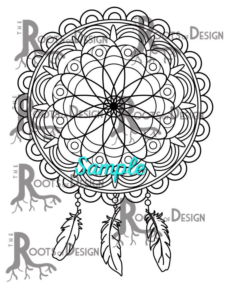Instant Download-Mandala coloring bundle zendoodle ...
