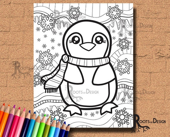 Penguin Coloring Book [Book]