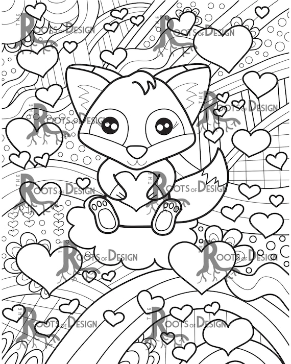 104 Coloring Pages Valentine  HD