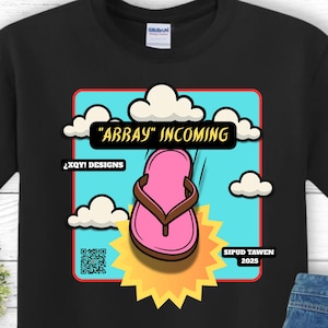 Funny La Chancla T-Shirt: Latino/Filipino Culture Humor