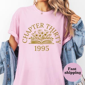 Chapter 30 Birthday Shirt: Comfort Colors 30th Birthday Gift