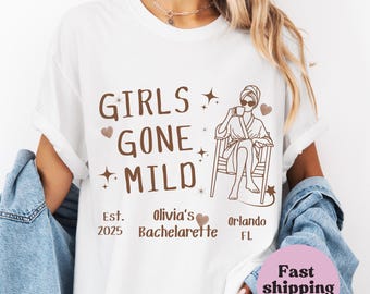 Girls Gone Mild T-shirt: vrijgezellenfeest, custom Girls Night In