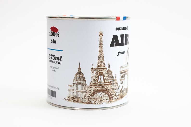 Original Canned Air From Paris, gag souvenir, gift, memorabilia image 5