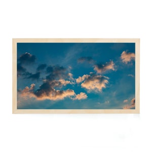 Frame Art TV, Art for Samsung Frame TV, Sky Art Print, Frame Art TV, Clouds Art Frame Tv, Digital Art Frame Tv, Samsung Art Frame, Blue