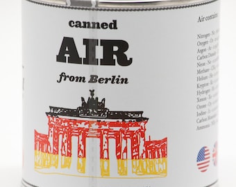 Aria compressa originale di Berlino, souvenir divertente, regalo, cimelio