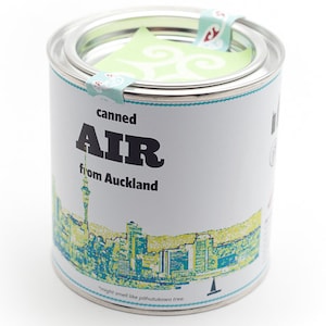 Original Canned Air From Auckland, New Zealand, gag souvenir, gift, memorabilia image 2